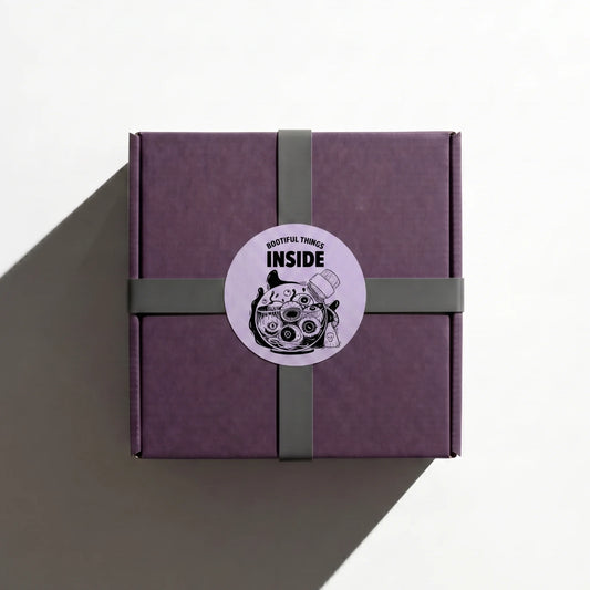 Playful Packaging Stickers for Small Business, Creepy Eyeball Jar, 2 Inch Round, 60 Labels | Varikit