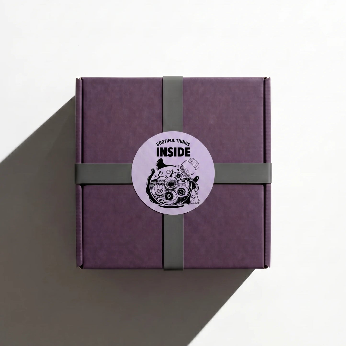 Playful Packaging Stickers for Small Business, Creepy Eyeball Jar, 2 Inch Round, 60 Labels | Varikit