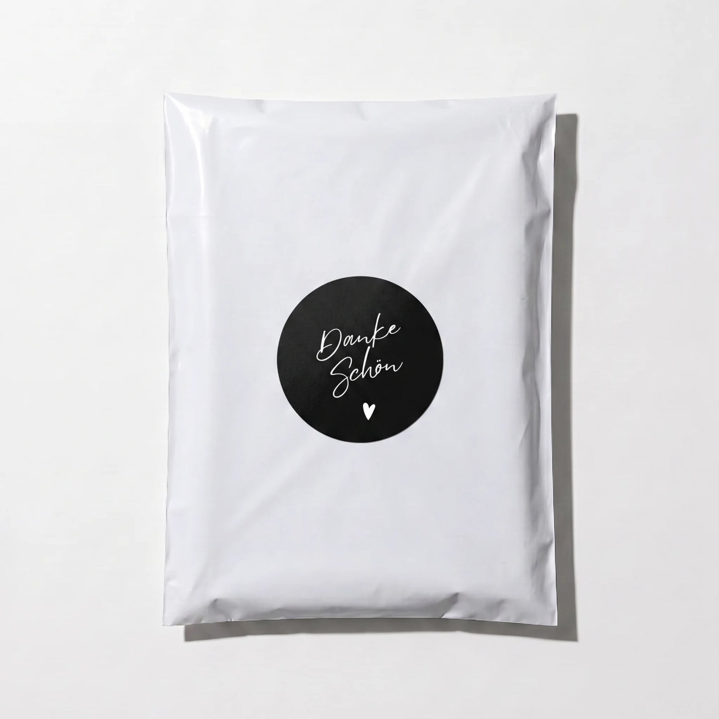 Danke schön Stickers for Small Business, Handwritten Type, 2-Inch Round, 60 Labels | Varikit
